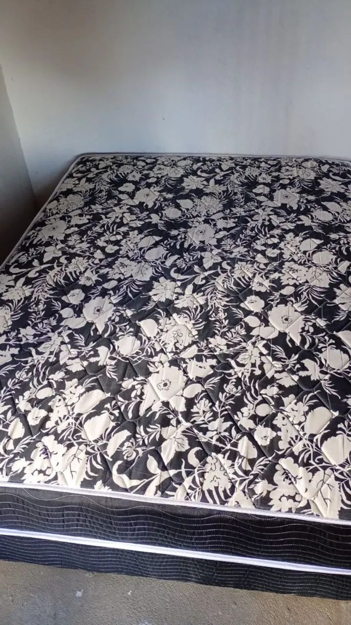 PROMOÇÃO CAMA CASAL DE MOLA ENSACADA 