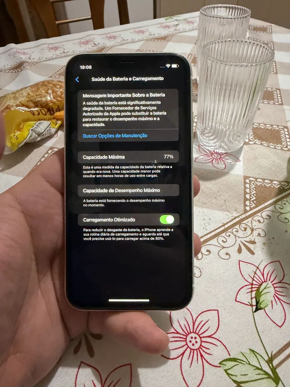 iPhone XR - Branco 128GB - Foto 4
