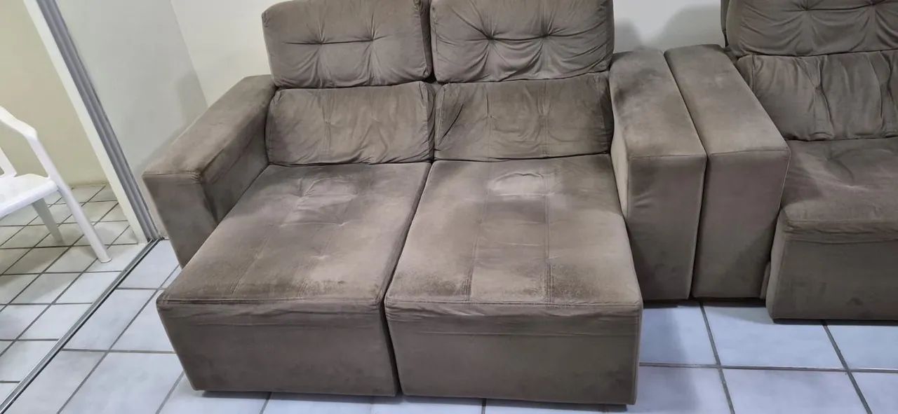 Sofá retrátil usado - Foto 2