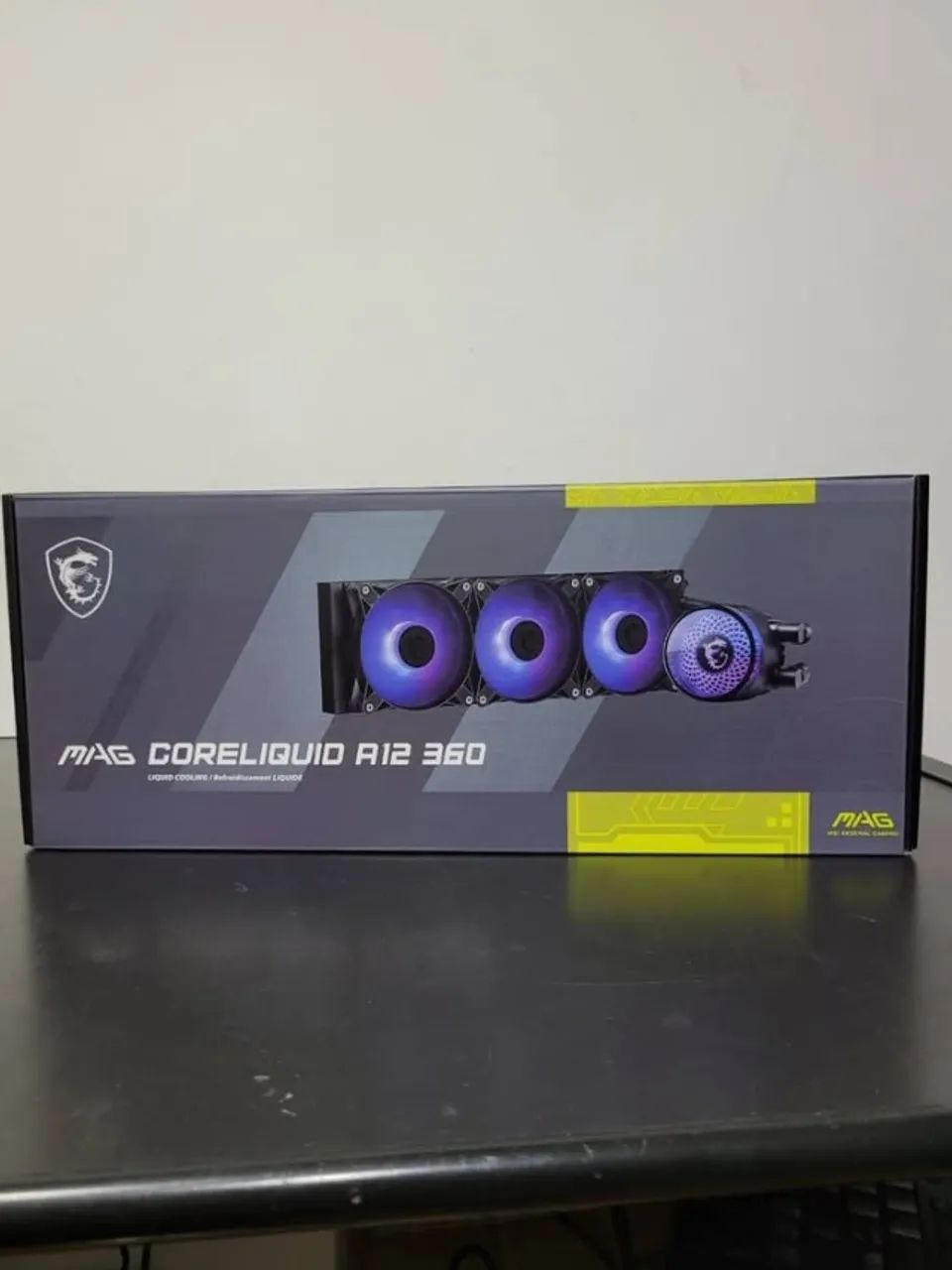 Water Cooler MSI MAG Coreliquid A12, ARGB, 360mm, Intel e AMD, (NOVO) - Foto 2