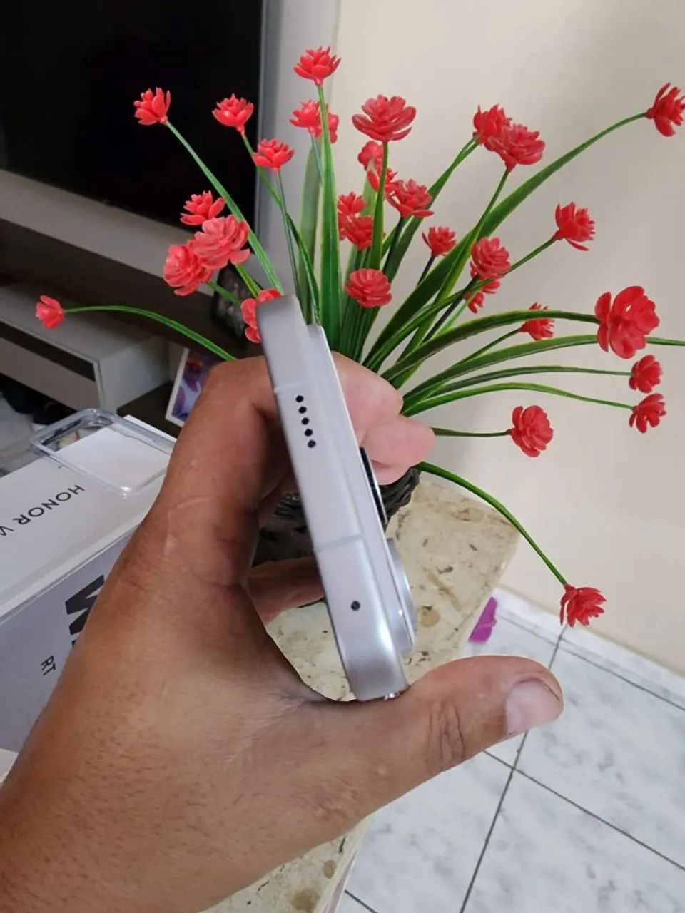 HONOR WIN RT 256GB 12+12 5G/BRANCO - Celulares e Smartphones