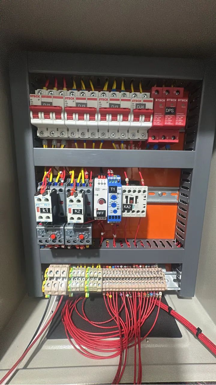 Quadro de comando para automação, controle e distribuição de energia. - Foto 3
