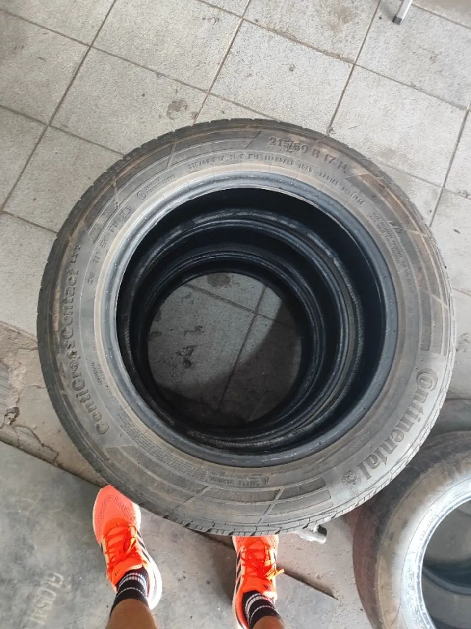 Pneus meia vida 215/60 R17 - Foto 4