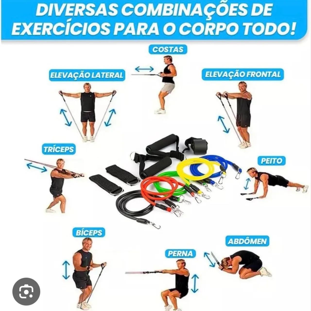 Elásticos para malhação  - Foto 2