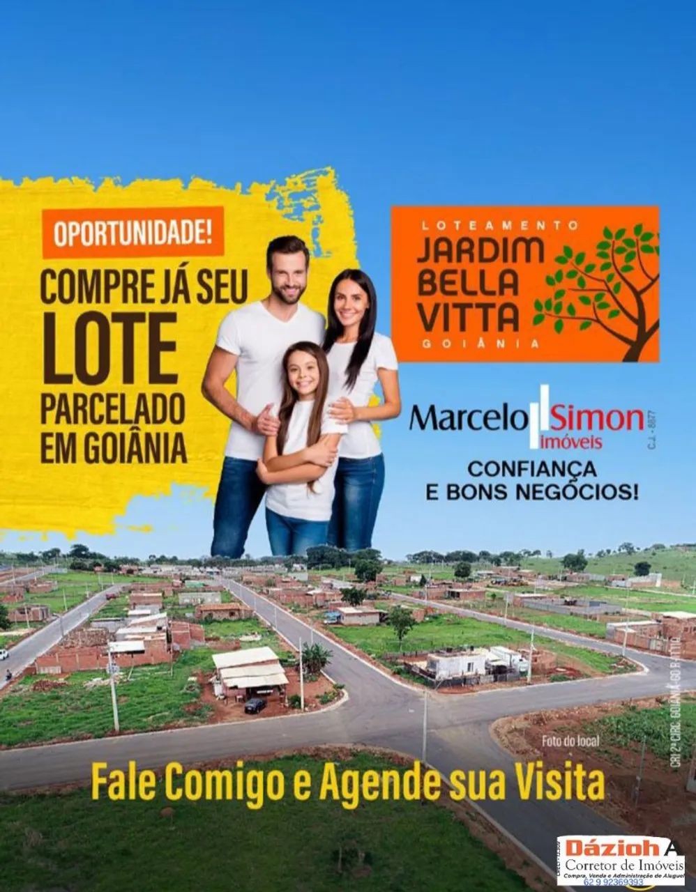 Lotes a prestação em Goiânia-Go 