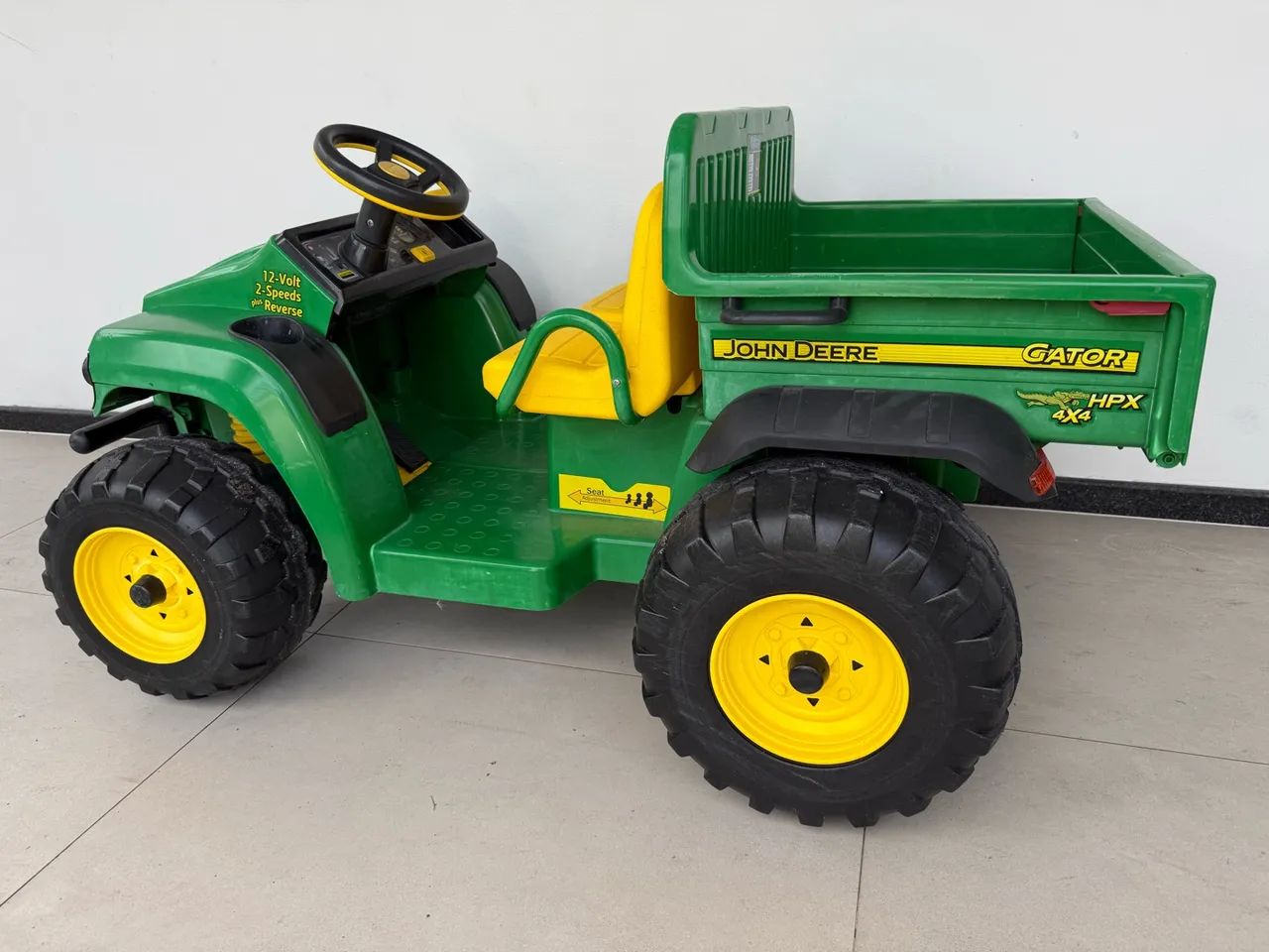 Carrinho Elétrico Peg Perego John Deere Gator - Foto 2