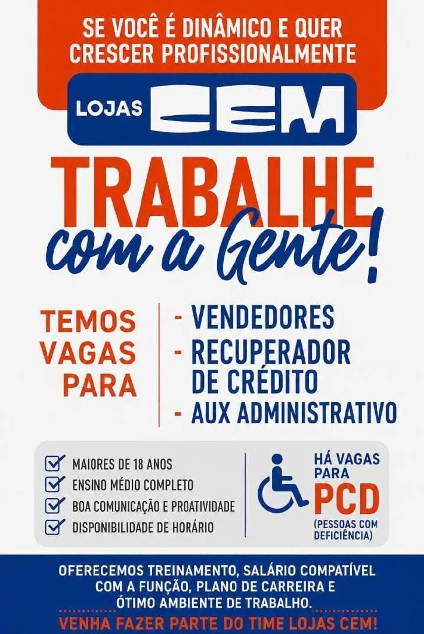 Vaga de emprego para Vendedor Interno. - Foto 3