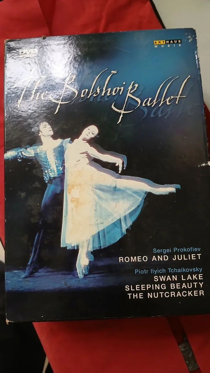 Box com 4 DVDS Ballet Bolshoi