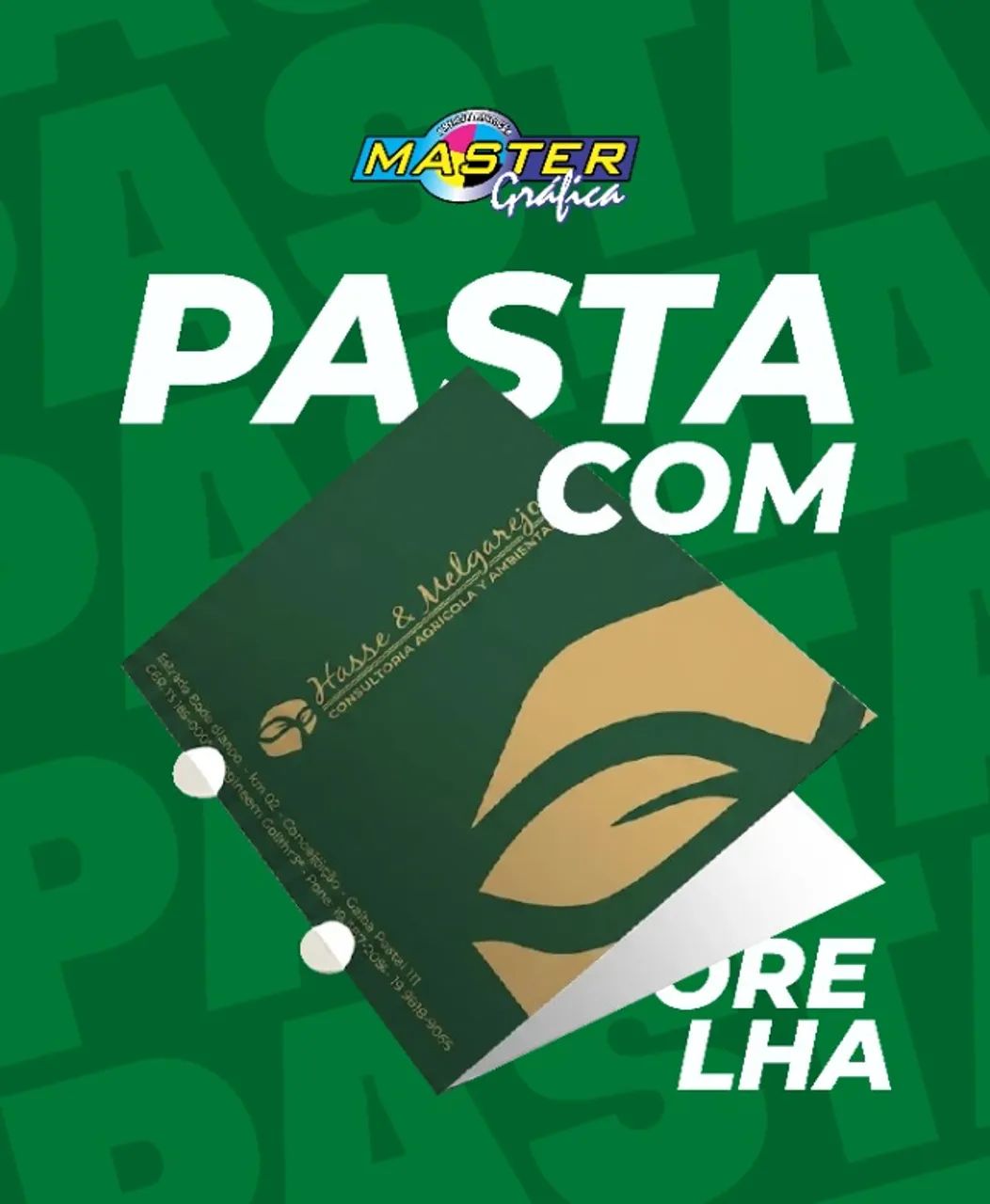 Pasta com Orelha Personalizada - Foto 3