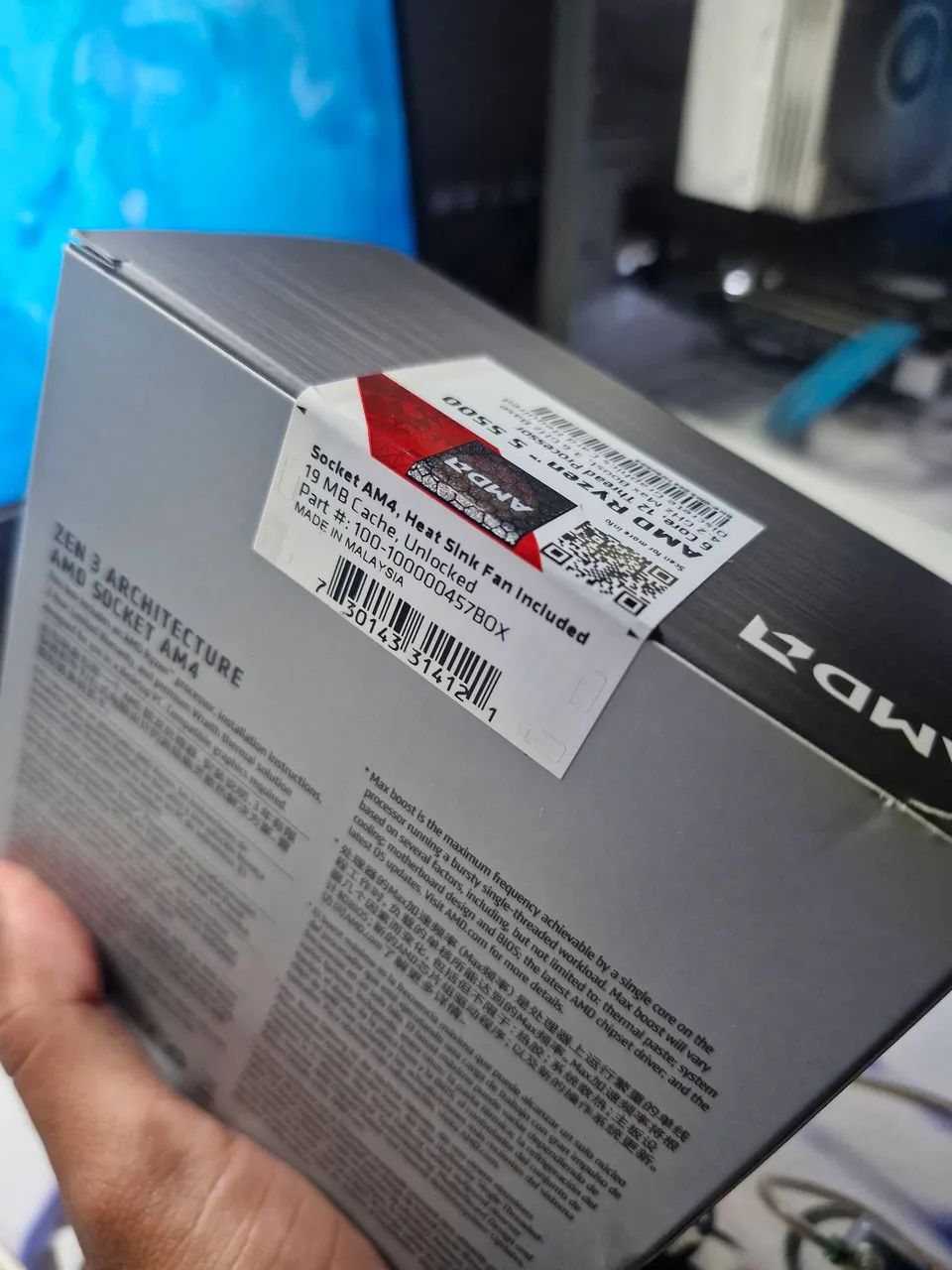 Processador AMD Ryzen 5 5500 Lacrado! - Foto 3