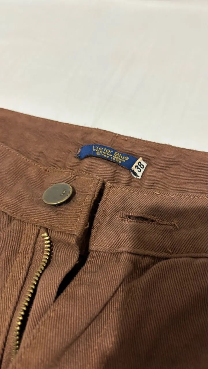 Calça Cargo Marrom - Foto 3