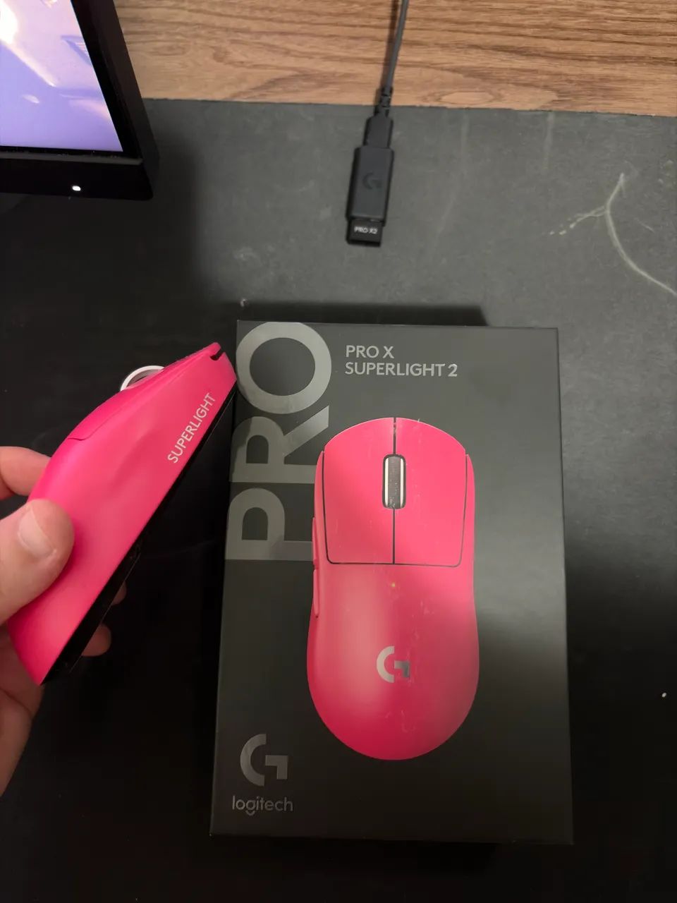 Mouse Gamer Sem Fio Logitech G Pro X SUPERLIGHT 2 com Lightspeed, Sensor HERO 2 com 32K - Foto 2
