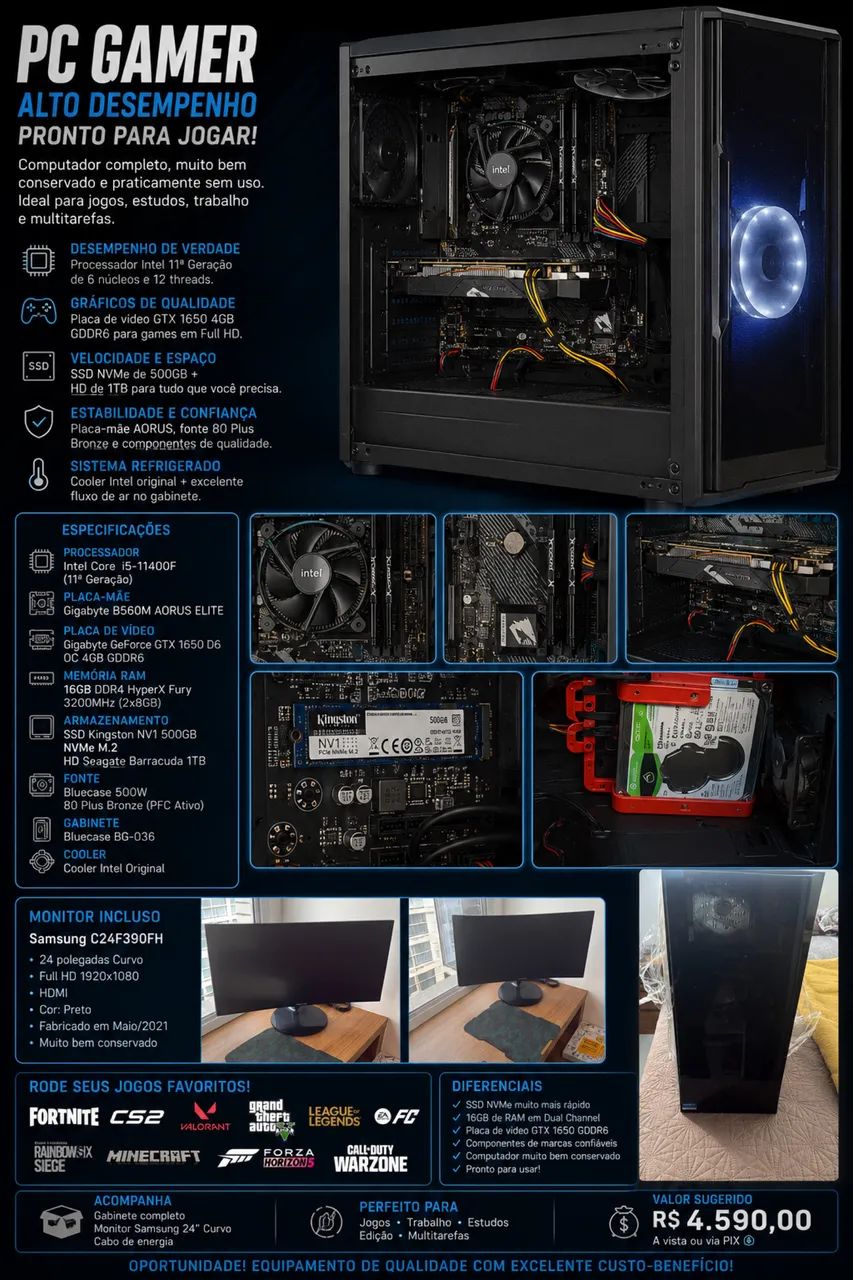 Computador Gamer 