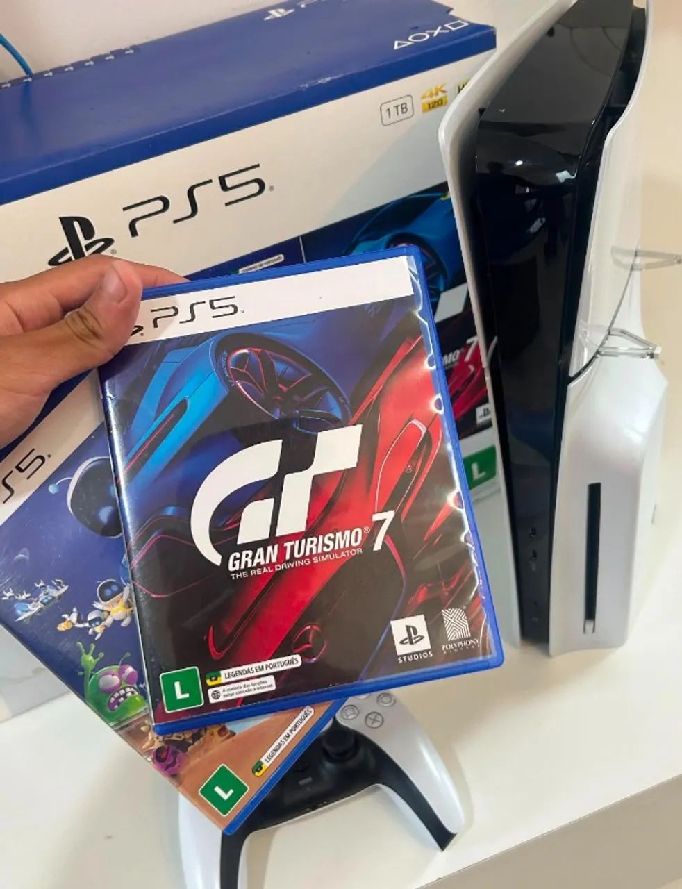 PS5 COM LEITOR DE DISCO  - Foto 4