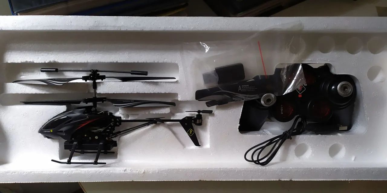 Helicóptero de controle remoto - Foto 2