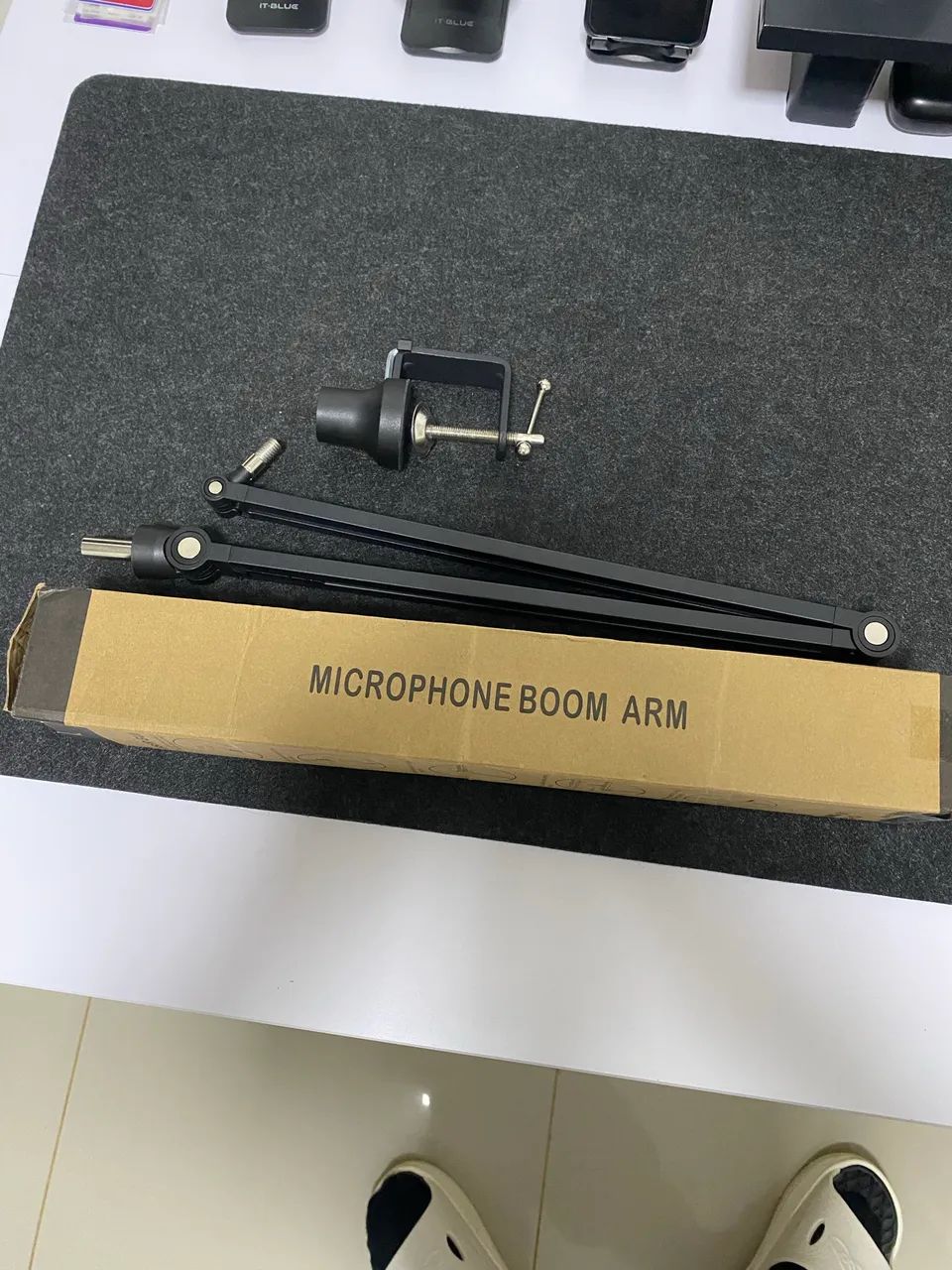 Suporte Microfone Boom Arm - Foto 4