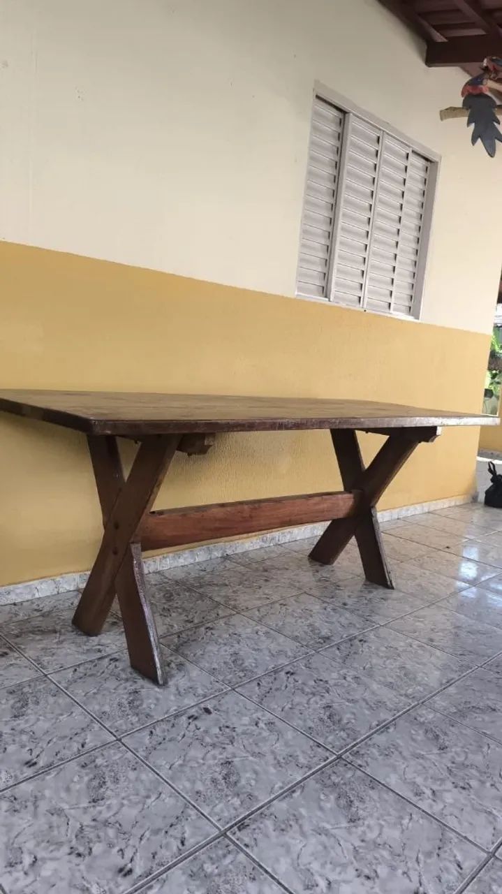 Mesa de madeira  - Foto 3