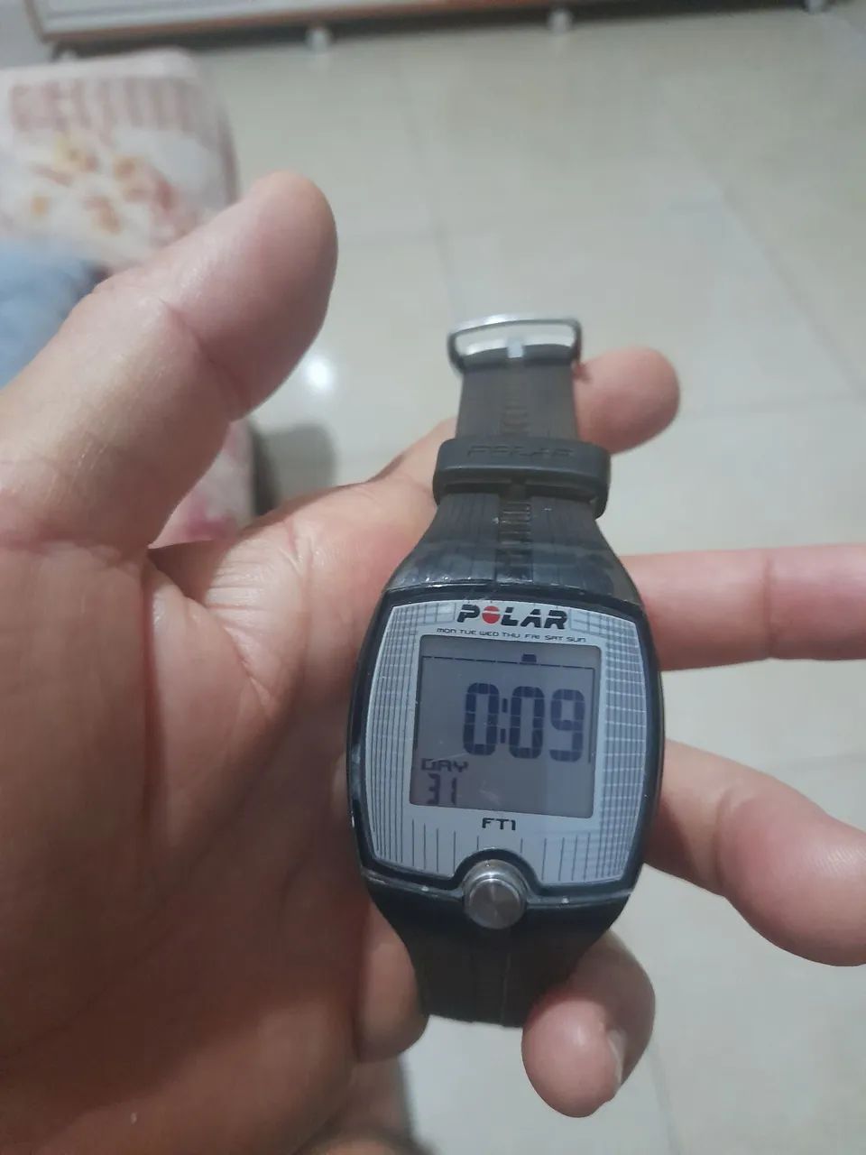 Vendo um relógio polar FT1 funcionando perfeitamente 