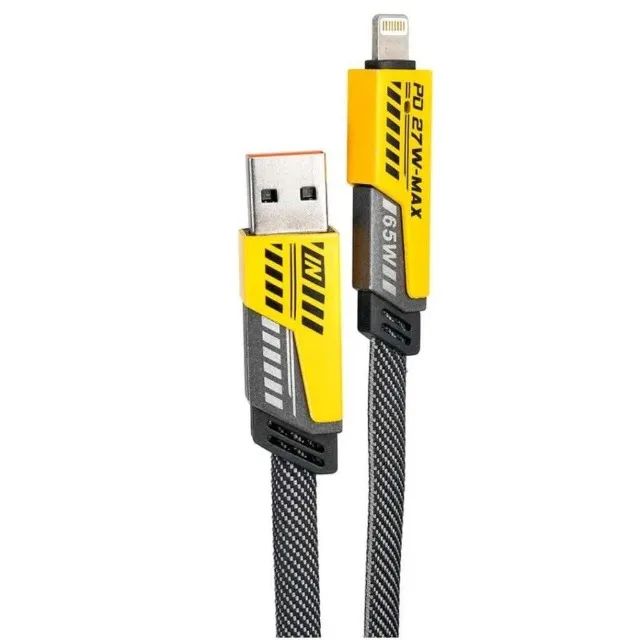 Cabo turbo resistente 4 em 1 para celular - Foto 4