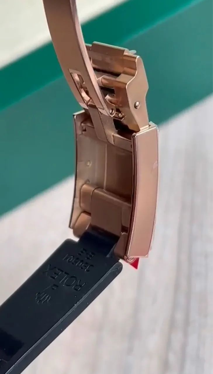 Relógio Rolex Daytona Rosé Super Clone automático - Foto 6