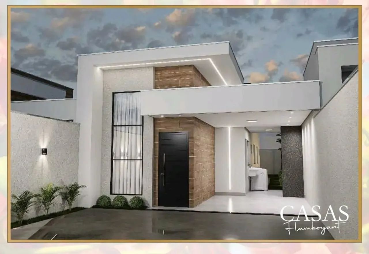 Casa 2/4 C Suite 85 M² De Area Const E Lote 210 M² No Parque Flamboyant - Foto 3
