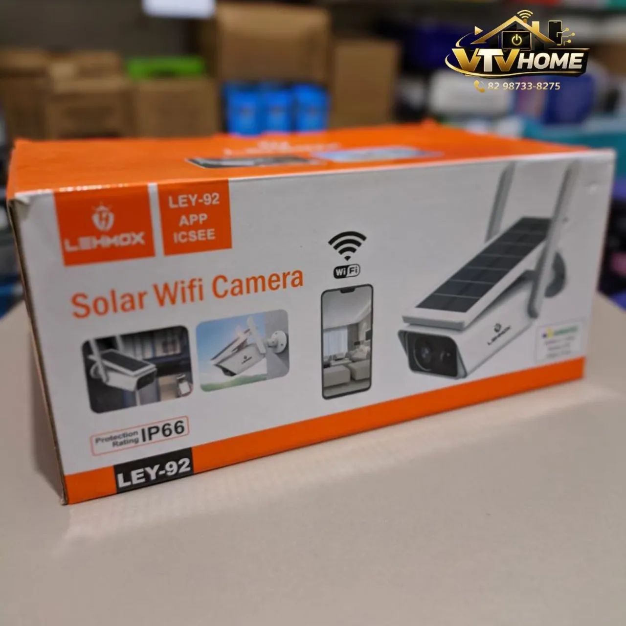 Câmera de Segurança Solar Wi-fi + Entrega Grátis  - Foto 3