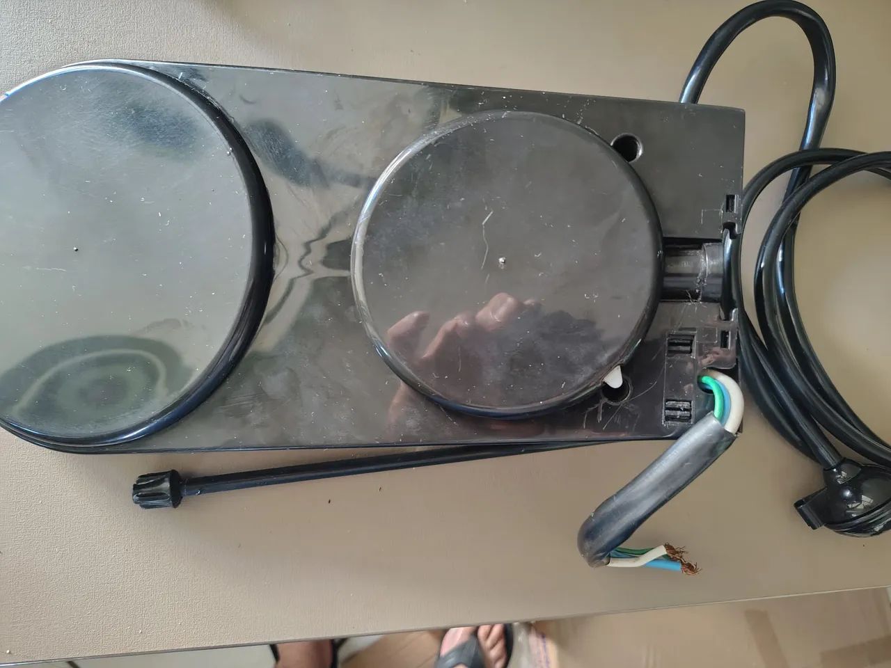 Ducha Hydra fit preto  - Foto 4