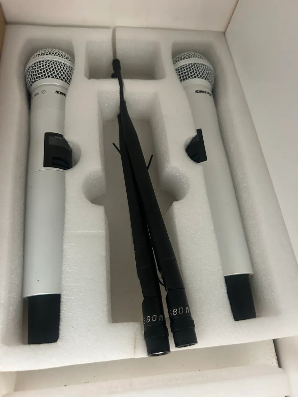 Microfone shure QXD24 duplo