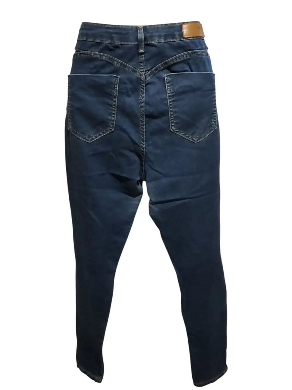 Calça jeans feminina azul Sawary - Foto 4