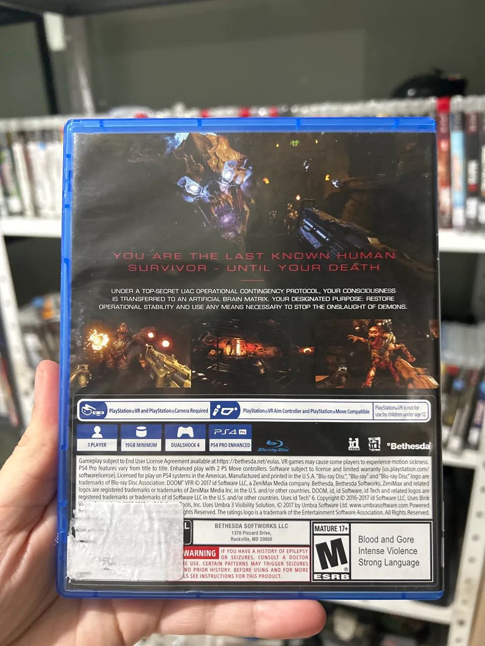 Doom VRF PS4 PlayStation Vr  - Foto 2