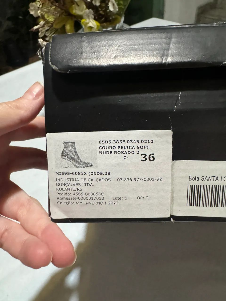 Bota nova nunca usada, Santa Lolla em couro pelica soft legítimo e pedrarias, perfeita! - Foto 4