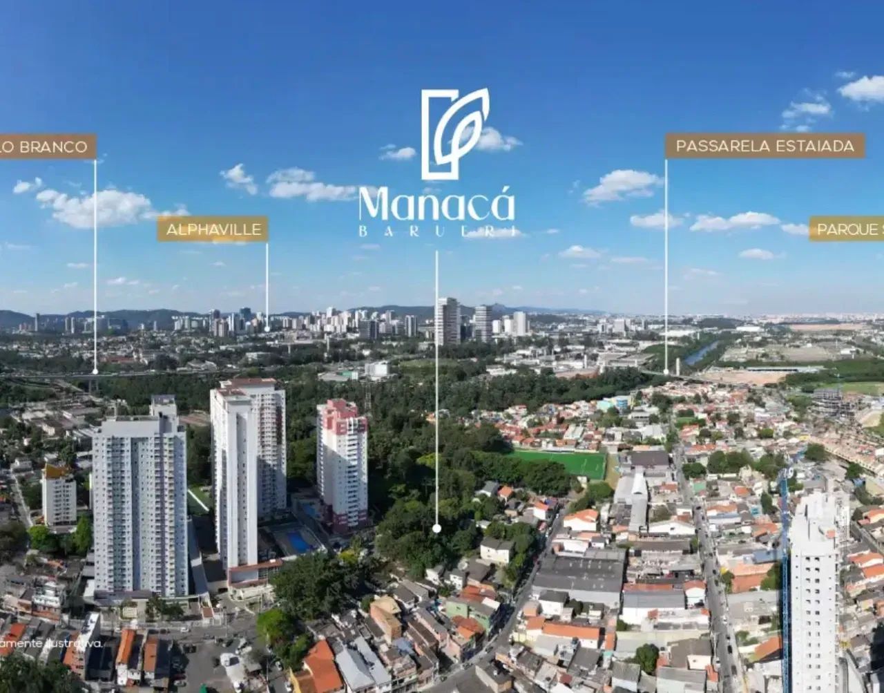 APARTAMENTO À VENDA  MANACÁ BARUERI - Foto 2