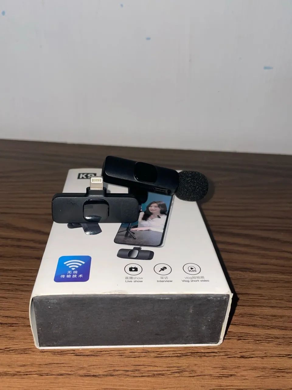 MICROFONE SEM FIO K9 - Foto 3