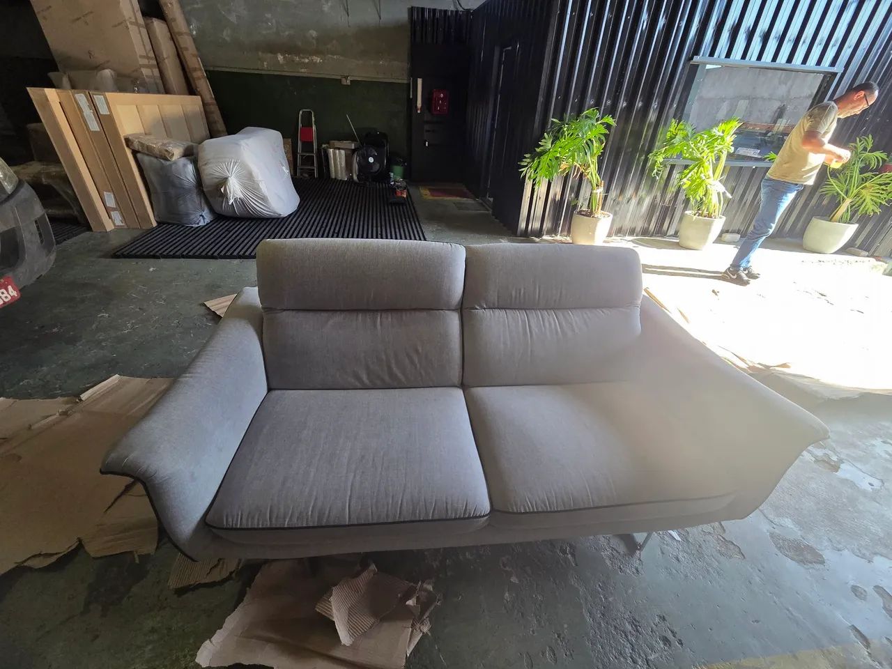 Sofa Natuzzi Alto Padrão 2.20x1.00x100 - Foto 4
