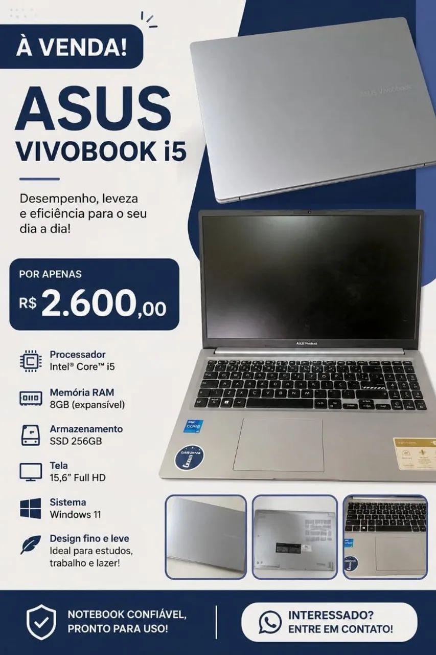 Vendo notebook 