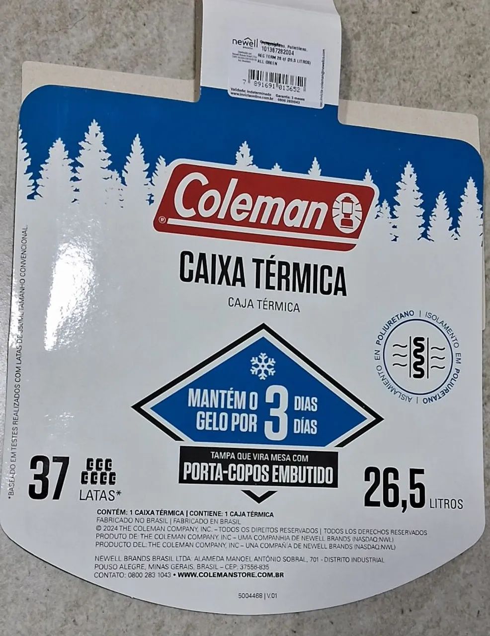 Caixa Térmica Coleman_26 Litros - Foto 6
