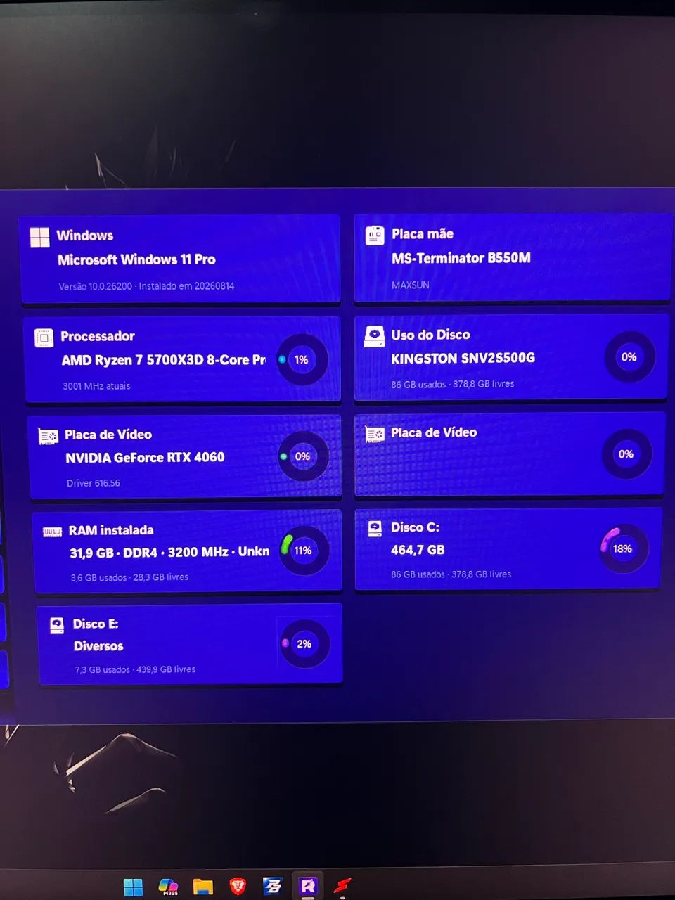 PC GAMER RYZEN 7 5700x3D - Foto 5