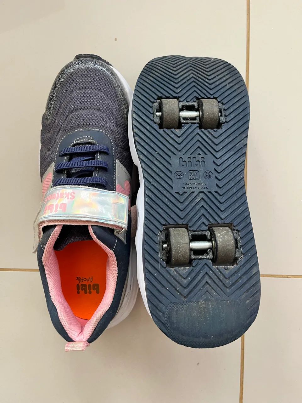 Skate Tênis Bibi (Rodinhas) tam 37  - Foto 5