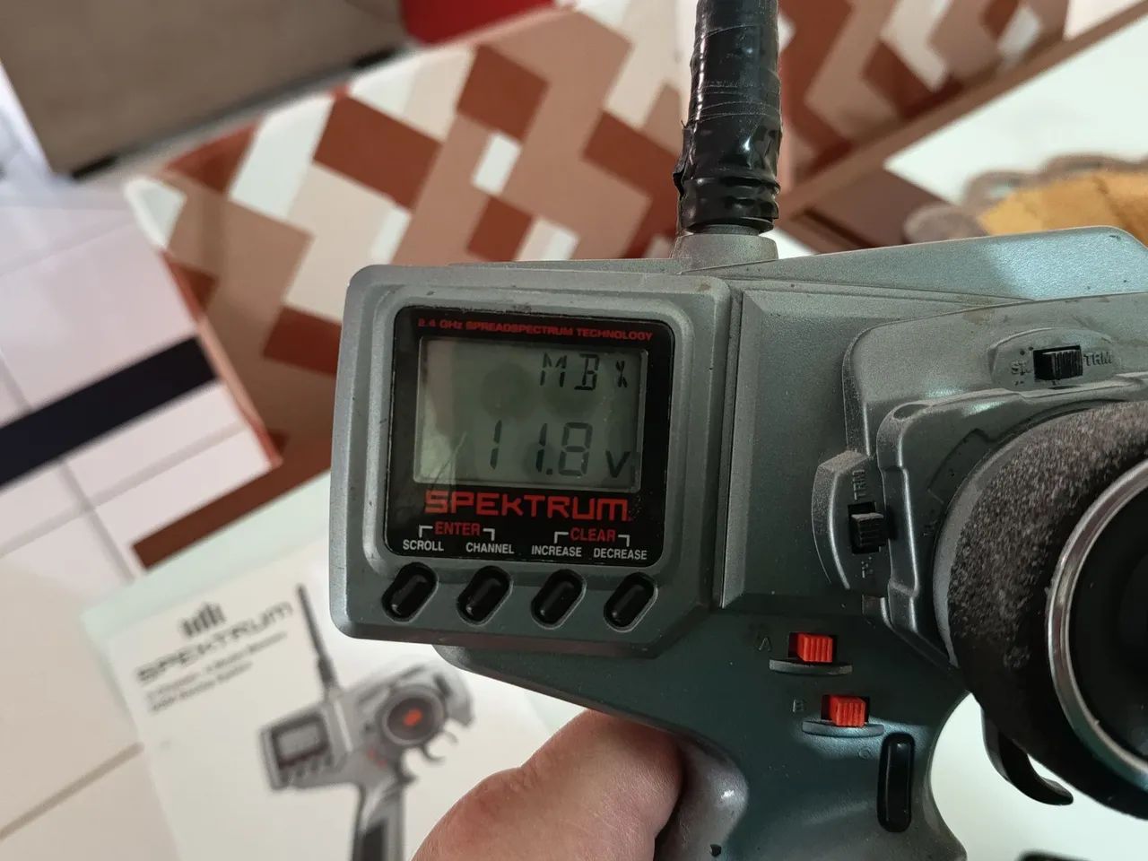 Rádio p/automodelo spektrum DX 3.0 - Foto 2