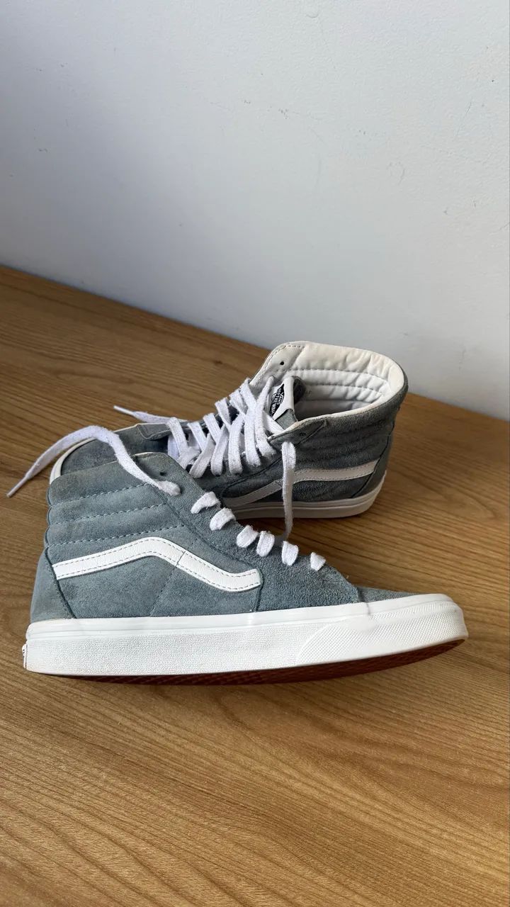 Tênis vans cano alto azul - edição limitada  - Foto 2