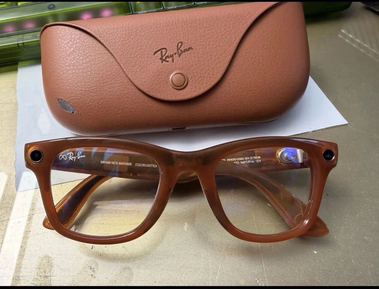 Rayban meta gen1 caramelo