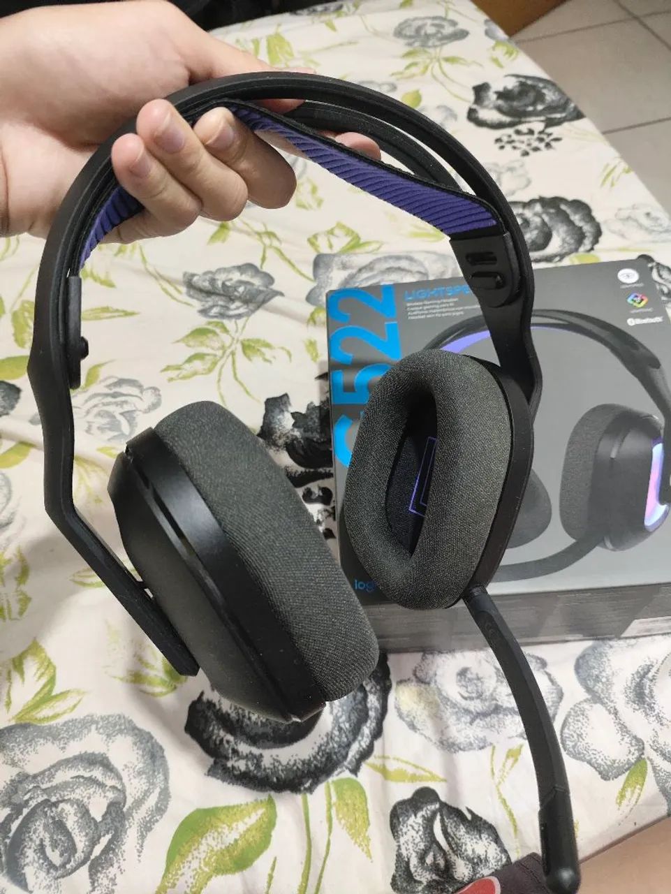 Headset Logitech G522 lightspeed wireless - Foto 2