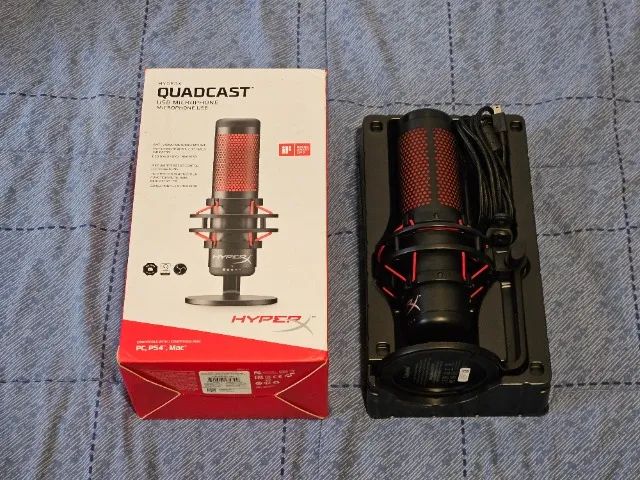 Microfone Gamer HyperX QuadCast - Foto 4