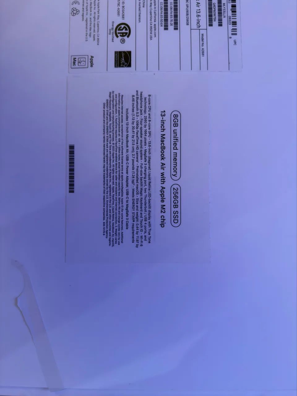 MacBook Air  chip M2  13 polegadas  - Foto 3