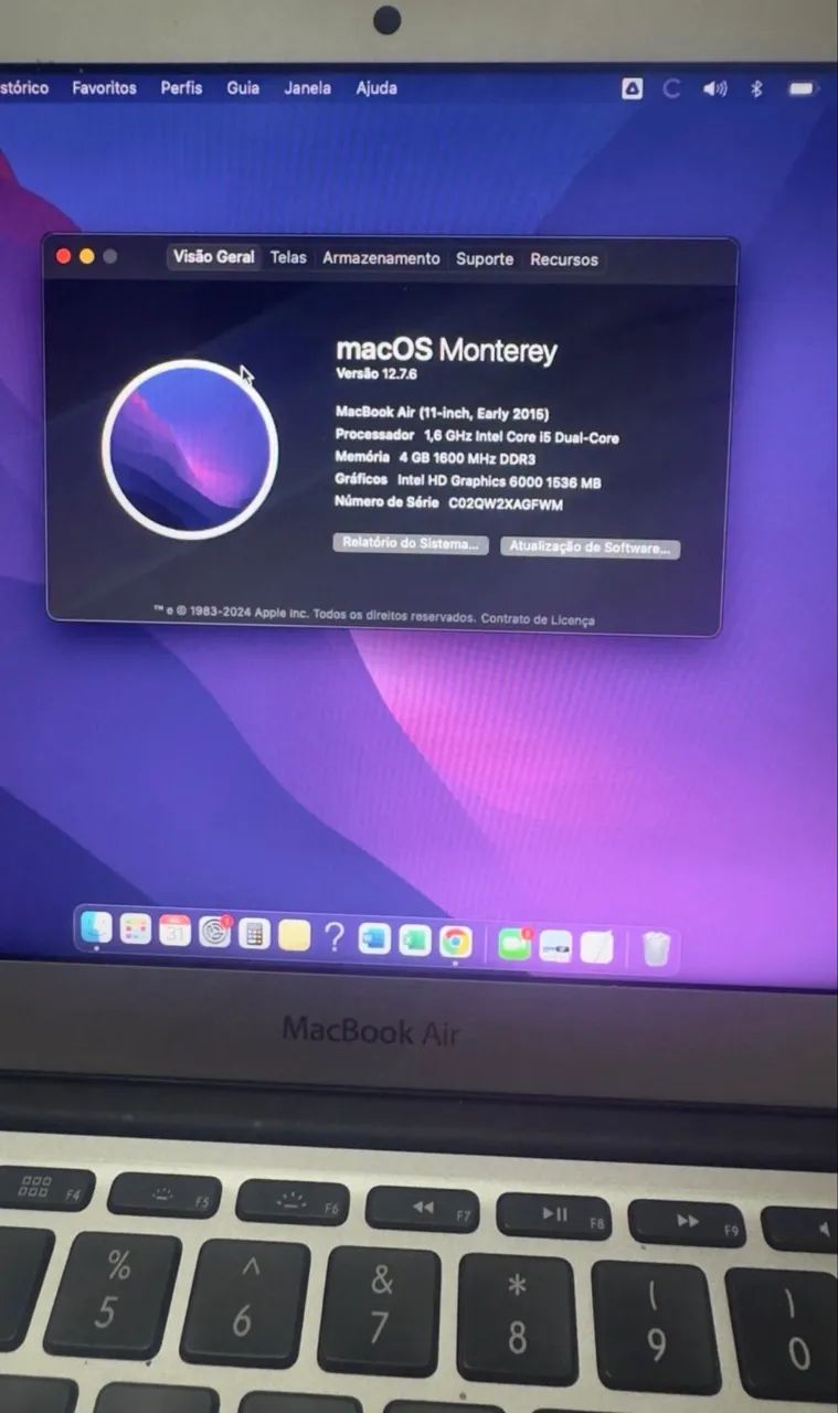 MacBook Air 11 polegadas  - Foto 2