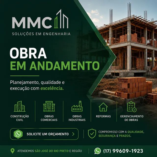 Projetos , regularização, execução de obras 