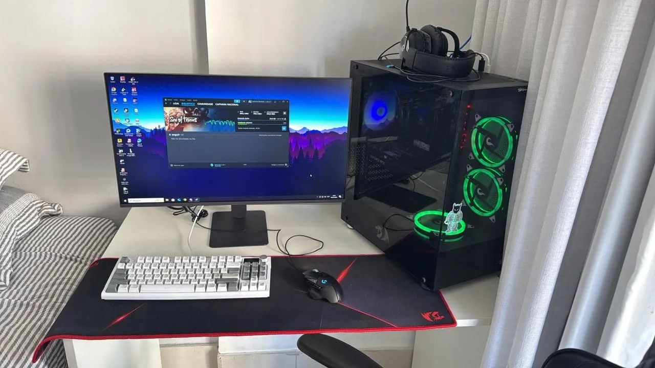 Pc gamer com monitor 