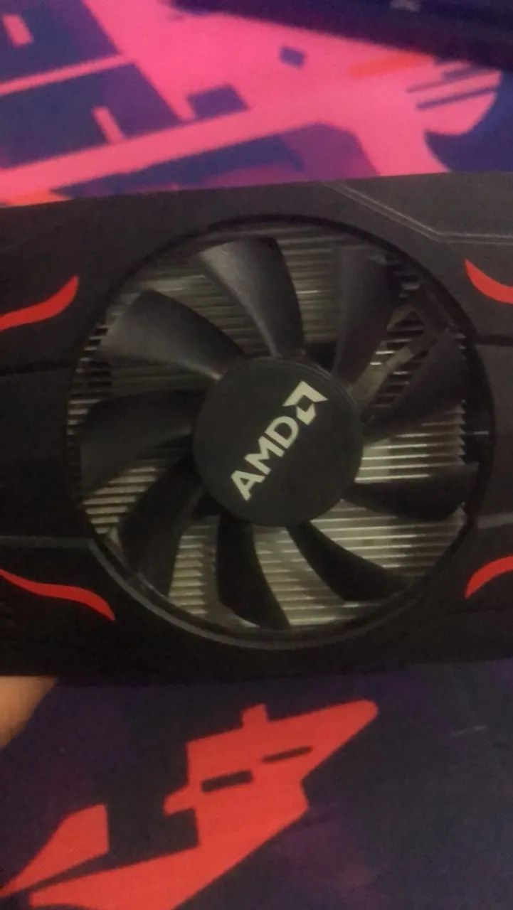 Placa de vídeo rx550 4gb 