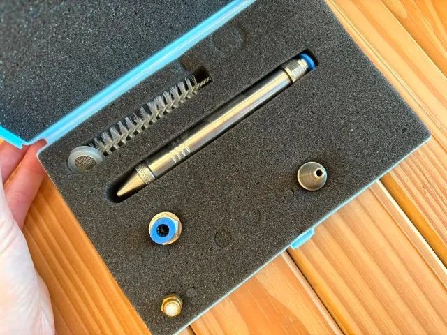 Kit Caneta Extratora em Inox para limpeza de pele - OZOTEC