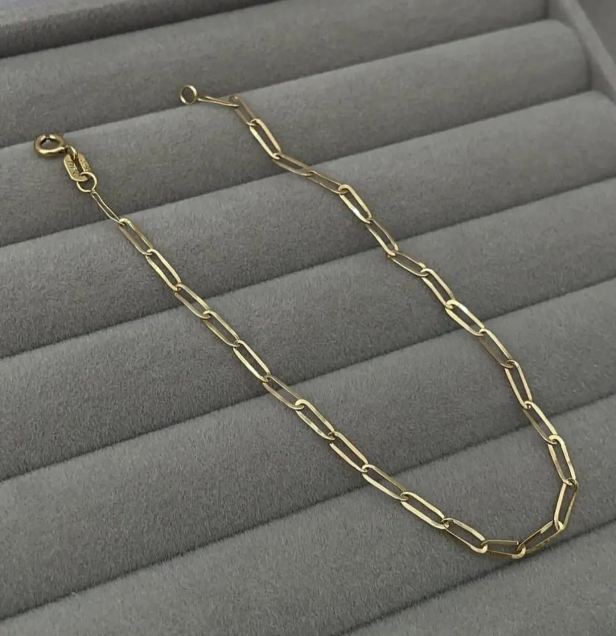 PULSEIRA LAMINADA DE OURO 18K